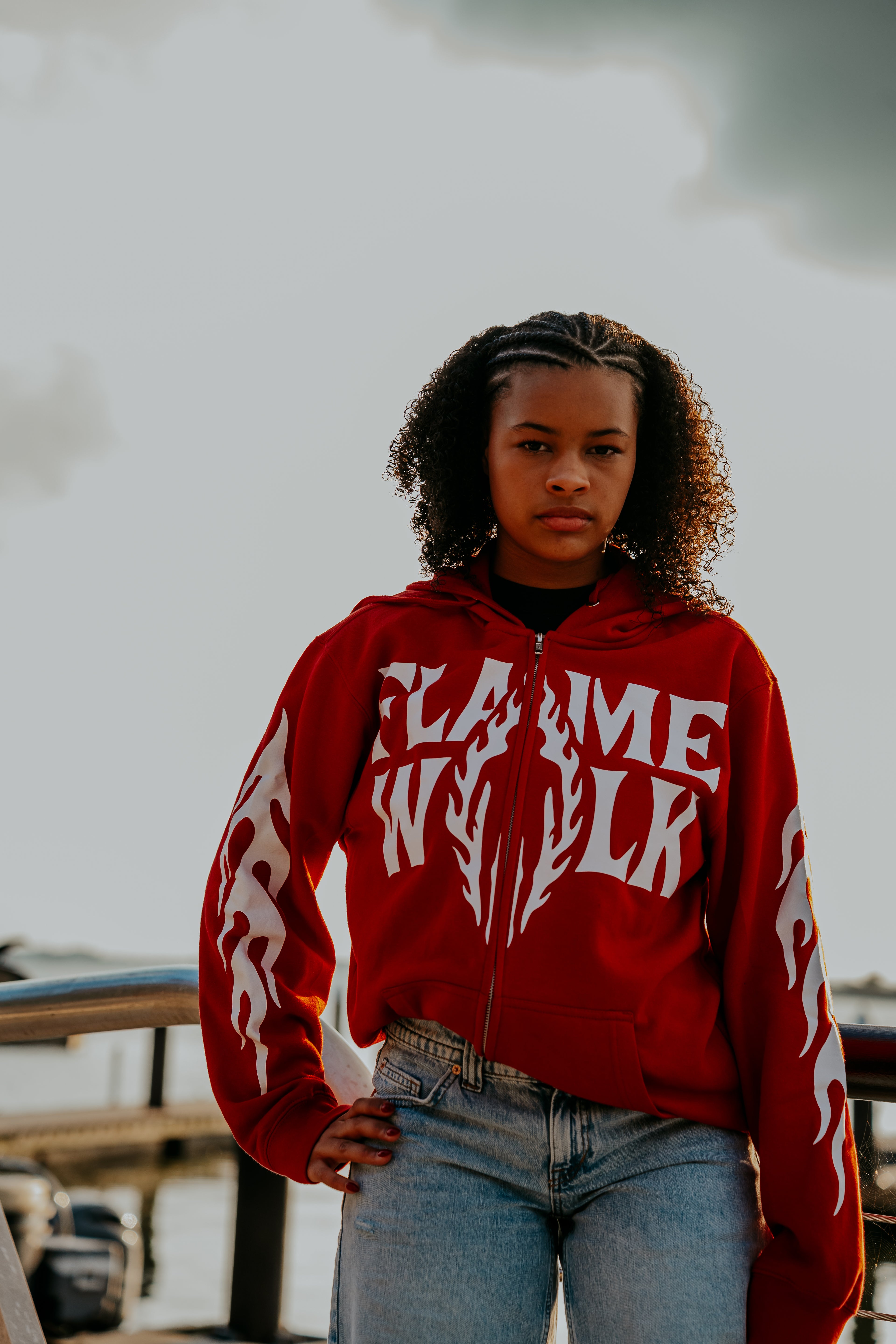 Flame Walk Zip Up